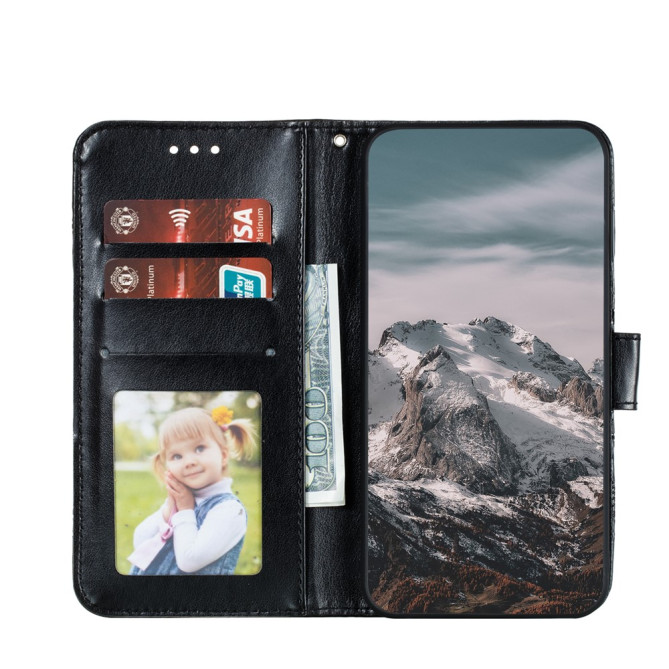 Housse iPhone 13 mini Mandala Floral Portefeuille Support Modèle 2