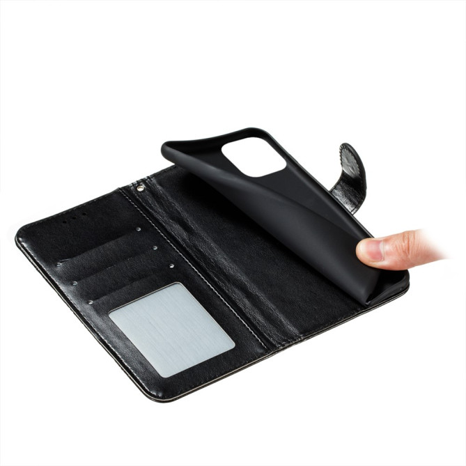 Housse iPhone 13 mini Mandala Floral Portefeuille Support Modèle 2