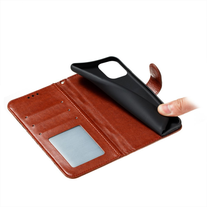 Housse iPhone 13 mini Mandala Floral Portefeuille Support Modèle 2
