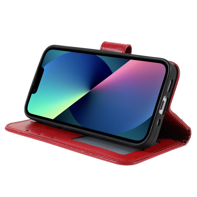Housse iPhone 13 mini Portefeuille Support Magnétique Modèle 7