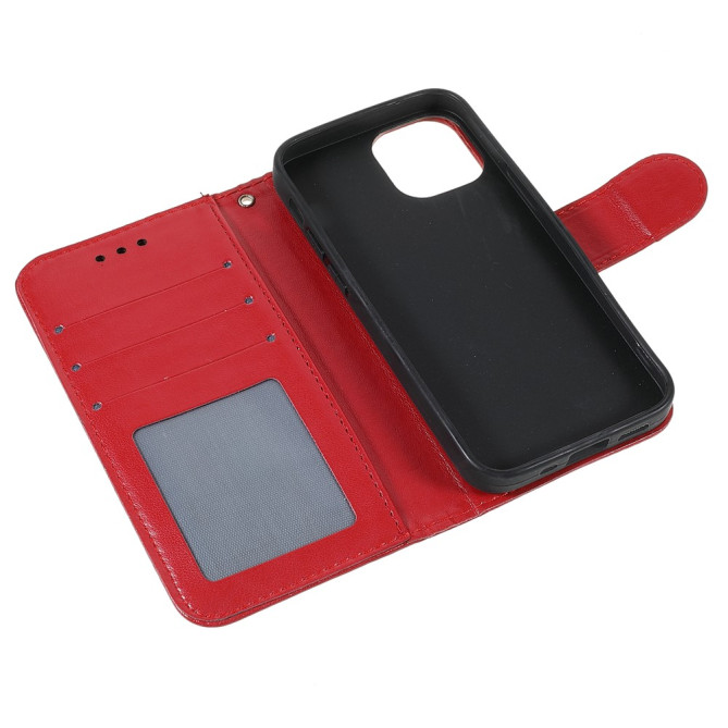 Housse iPhone 13 mini Portefeuille Support Magnétique Modèle 7