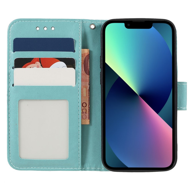 Housse iPhone 13 mini Portefeuille Support Magnétique Modèle 7