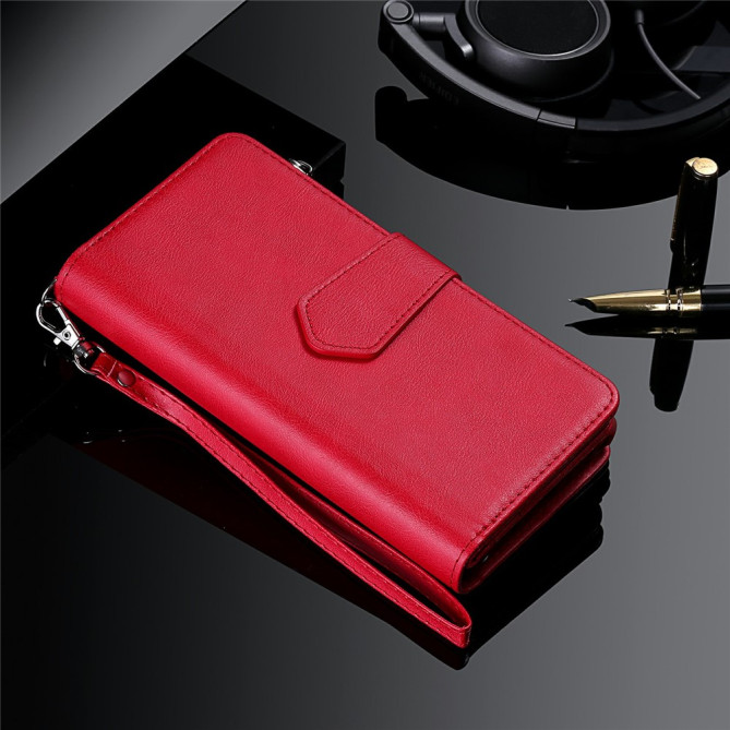 Housse iPhone 13 mini Portefeuille Fermeture Éclair Magnétique
