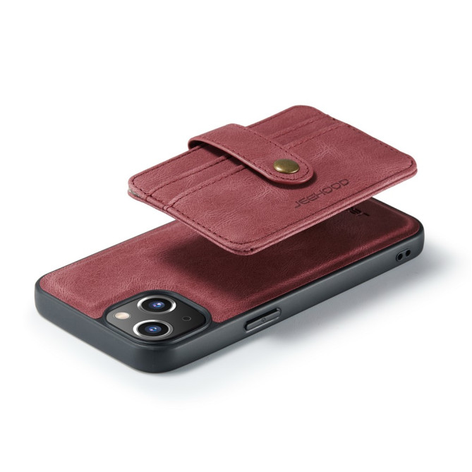 Housse iPhone 13 mini JEEHOOD Portefeuille RFID Magnétique