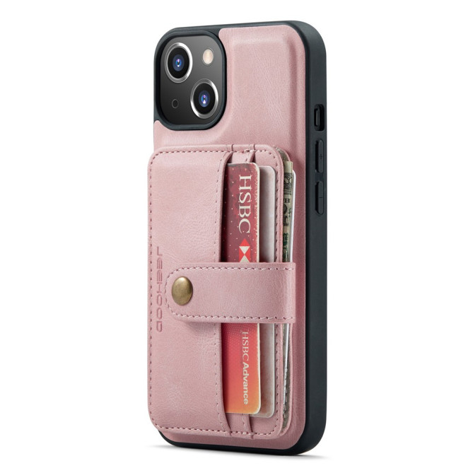 Housse iPhone 13 mini JEEHOOD Portefeuille RFID Magnétique