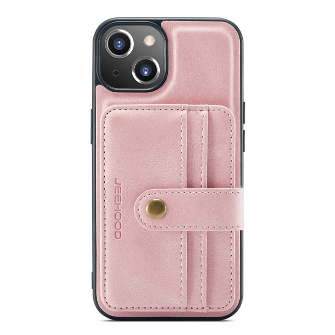 Housse iPhone 13 mini JEEHOOD Portefeuille RFID Magnétique