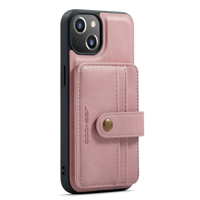 Housse iPhone 13 mini JEEHOOD Portefeuille RFID Magnétique