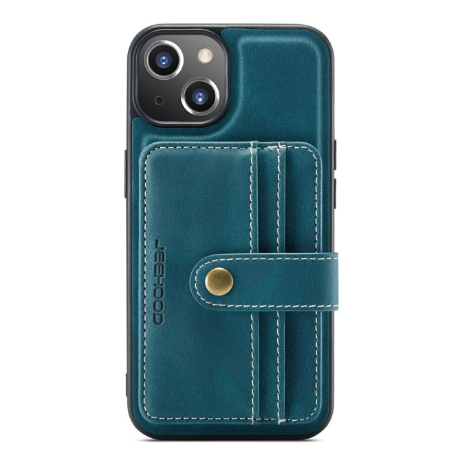 Housse iPhone 13 mini JEEHOOD Portefeuille RFID Magnétique