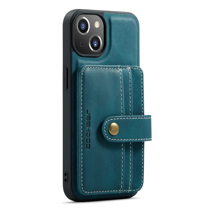 Housse iPhone 13 mini JEEHOOD Portefeuille RFID Magnétique