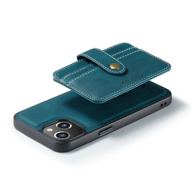 Housse iPhone 13 mini JEEHOOD Portefeuille RFID Magnétique