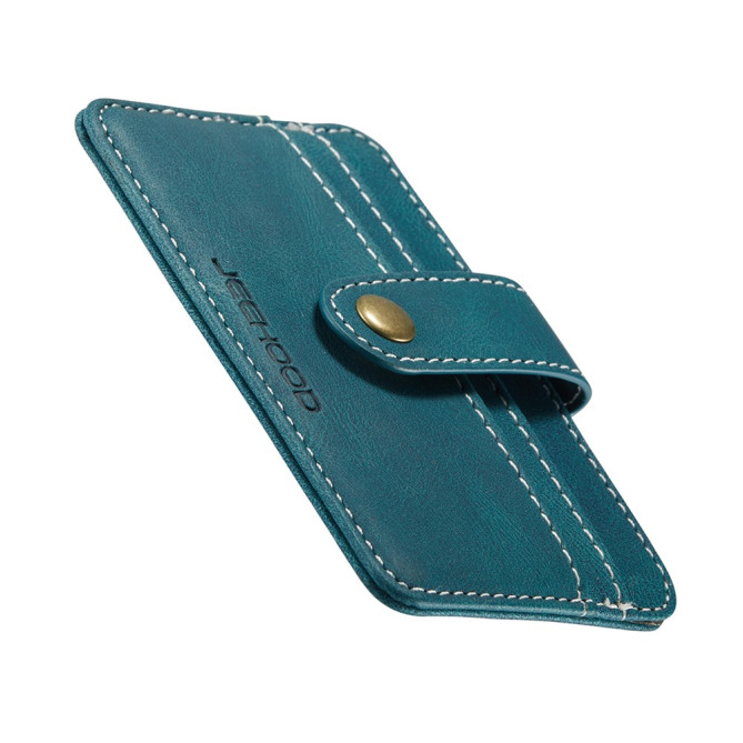 Housse iPhone 13 mini JEEHOOD Portefeuille RFID Magnétique