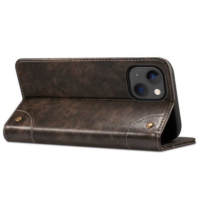 Housse iPhone 13 mini SUTENI Portefeuille Support Anti-Chocs