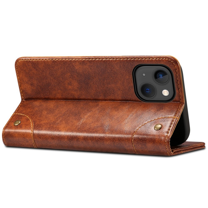 Housse iPhone 13 mini SUTENI Portefeuille Support Anti-Chocs