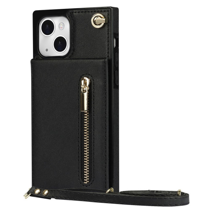 Housse iPhone 13 mini Portefeuille Fermeture Éclair Modèle 3