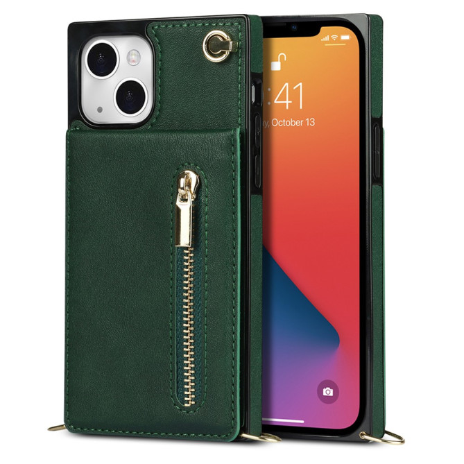 Housse iPhone 13 mini Portefeuille Fermeture Éclair Modèle 3