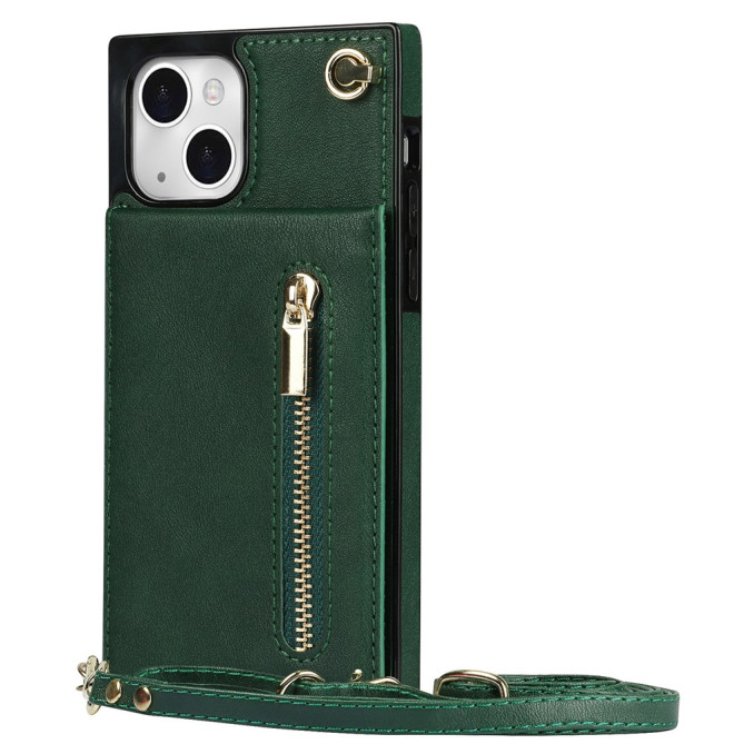 Housse iPhone 13 mini Portefeuille Fermeture Éclair Modèle 3