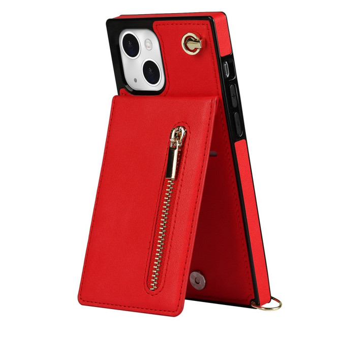 Housse iPhone 13 mini Portefeuille Fermeture Éclair Modèle 3