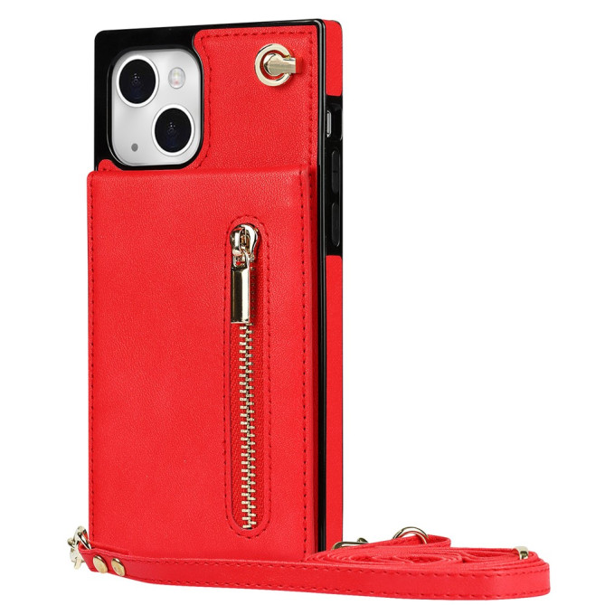 Housse iPhone 13 mini Portefeuille Fermeture Éclair Modèle 3