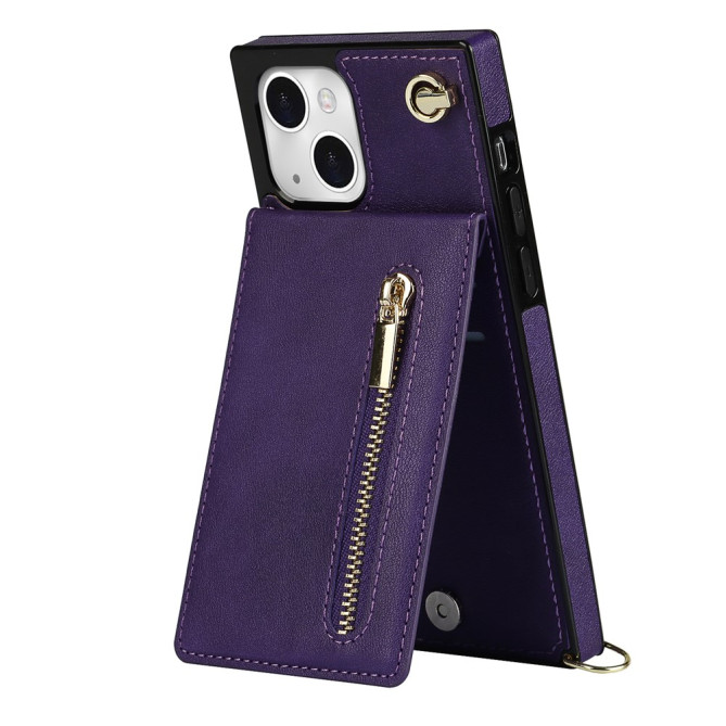 Housse iPhone 13 mini Portefeuille Fermeture Éclair Modèle 3