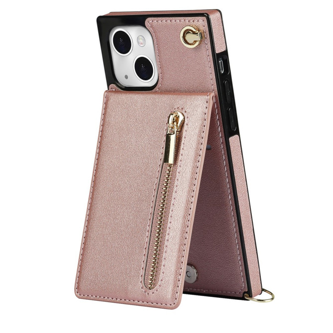 Housse iPhone 13 mini Portefeuille Fermeture Éclair Modèle 3