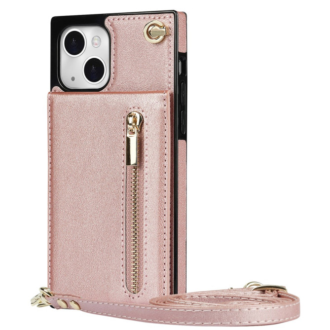 Housse iPhone 13 mini Portefeuille Fermeture Éclair Modèle 3