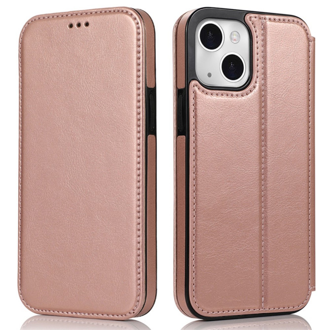 Housse iPhone 13 mini Portefeuille Support Magnétique Modèle 8