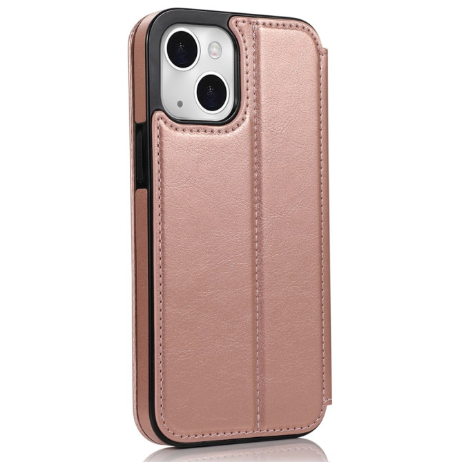 Housse iPhone 13 mini Portefeuille Support Magnétique Modèle 8