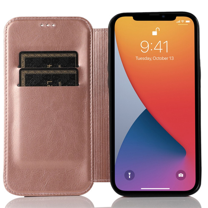 Housse iPhone 13 mini Portefeuille Support Magnétique Modèle 8