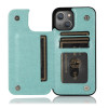 Housse iPhone 13 mini Fleurs Portefeuille Support Modèle 2