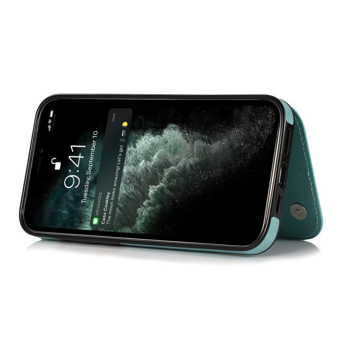 Housse iPhone 13 mini Fleurs Portefeuille Support Modèle 2