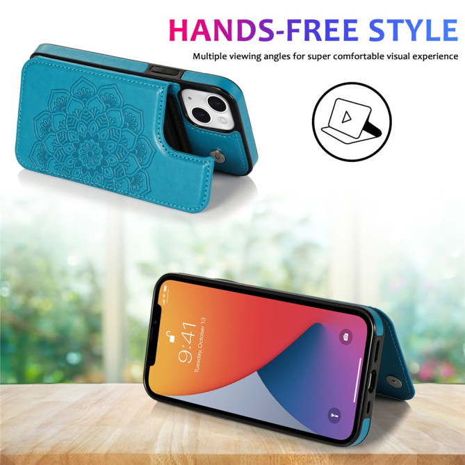 Housse iPhone 13 mini Bleu Modèle 2
