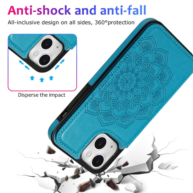 Housse iPhone 13 mini Bleu Modèle 2