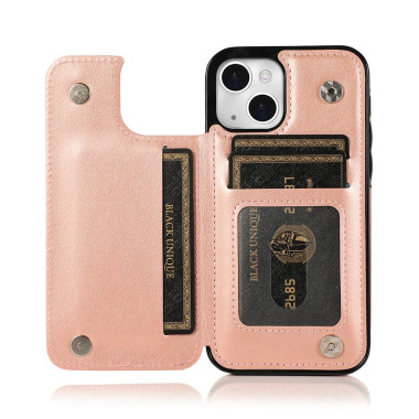 Housse iPhone 13 mini Rose Doré Modèle 3