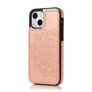 Housse iPhone 13 mini Rose Doré Modèle 3