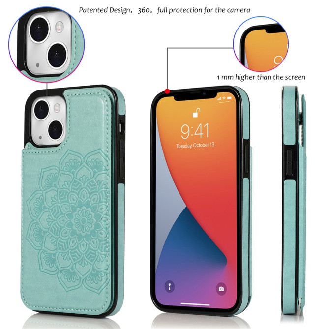 Housse iPhone 13 mini Vert Modèle 2