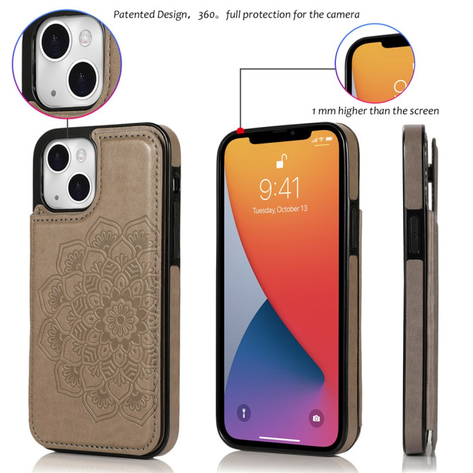 Housse iPhone 13 mini Gris Modèle 2