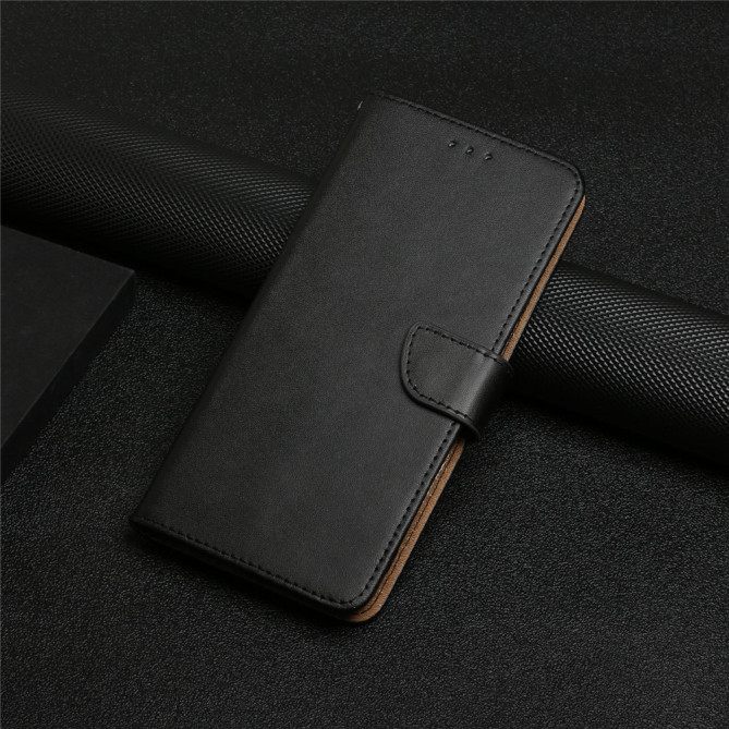 Housse iPhone 13 mini Portefeuille Support Cuir Véritable Modèle 4