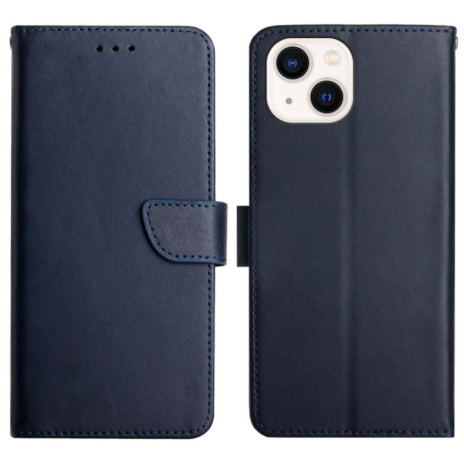Housse iPhone 13 mini Portefeuille Support Cuir Véritable Modèle 4