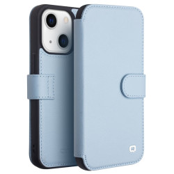 Housse iPhone 13 mini QIALINO Portefeuille