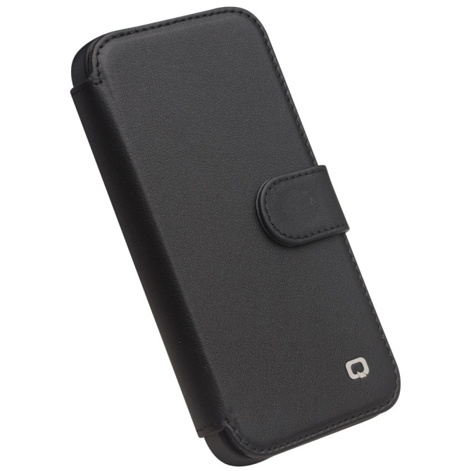Housse iPhone 13 mini QIALINO Portefeuille