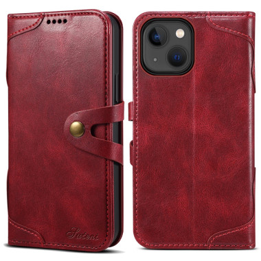 Housse iPhone 13 mini SUTENI Portefeuille