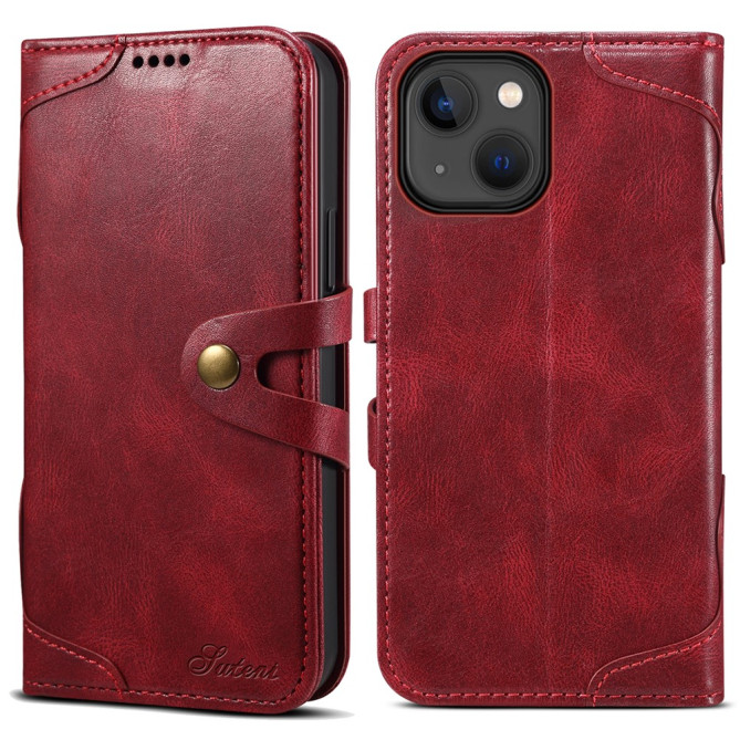 Housse iPhone 13 mini SUTENI Portefeuille