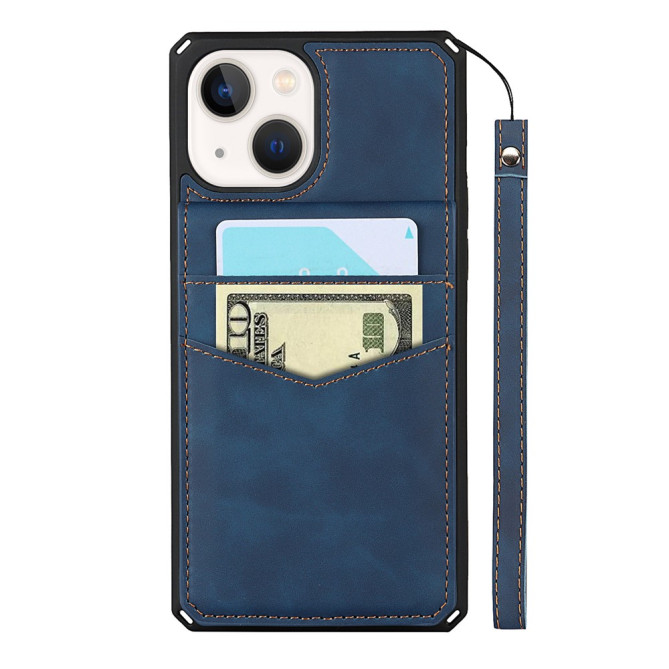 Housse iPhone 13 mini Portefeuille Support avec Dragonne Modèle 4