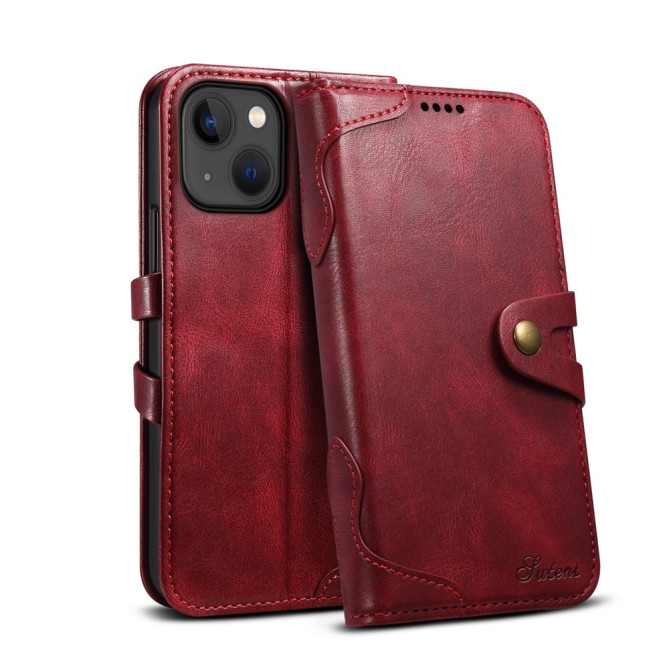 Housse iPhone 13 mini SUTENI Portefeuille