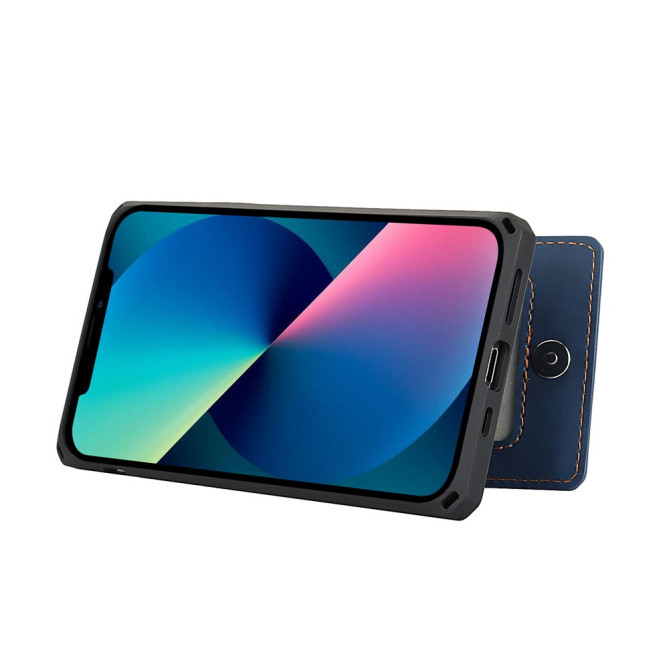 Housse iPhone 13 mini Portefeuille Support avec Dragonne Modèle 4