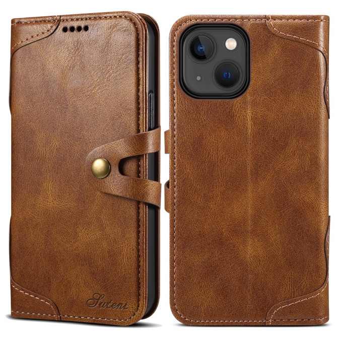 Housse iPhone 13 mini SUTENI Portefeuille