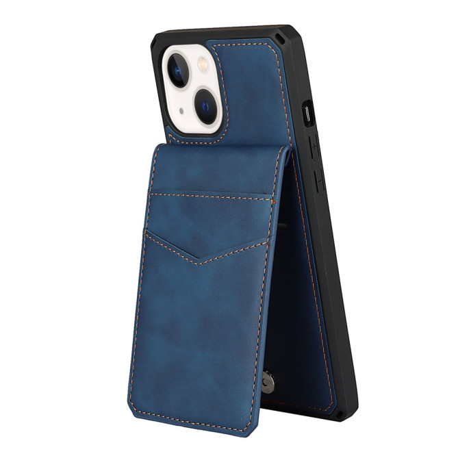 Housse iPhone 13 mini Portefeuille Support avec Dragonne Modèle 4