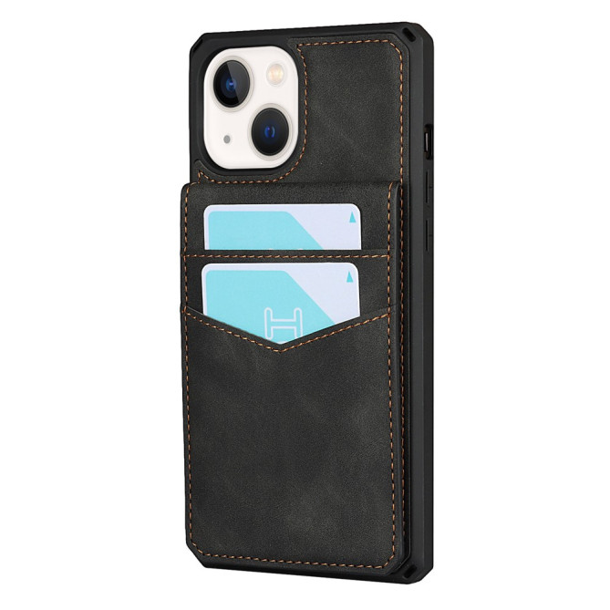 Housse iPhone 13 mini Portefeuille Support avec Dragonne Modèle 4