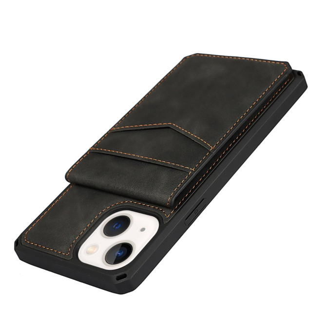 Housse iPhone 13 mini Portefeuille Support avec Dragonne Modèle 4