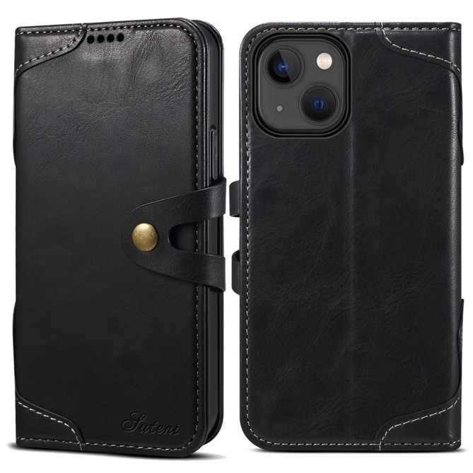Housse iPhone 13 mini SUTENI Portefeuille
